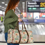 Aussie Birds Christmas La La Land Travel Bag Beige Vintage Stamp Edition - Aussie Hoodie