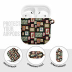 Aussie Birds Christmas La La Land AirPods Case Black Vintage Stamp Edition - Aussie Hoodie