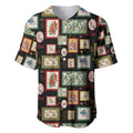 Aussie Birds Christmas La La Land Baseball Jersey Black Vintage Stamp Edition - Aussie Hoodie