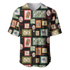 Aussie Birds Christmas La La Land Baseball Jersey Black Vintage Stamp Edition - Aussie Hoodie