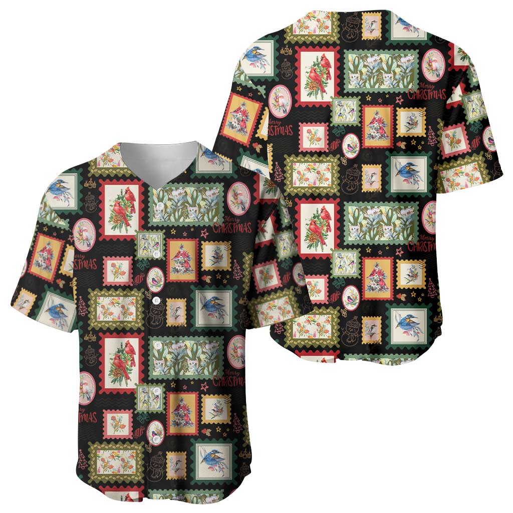 Aussie Birds Christmas La La Land Baseball Jersey Black Vintage Stamp Edition - Aussie Hoodie