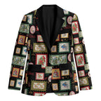 Aussie Birds Christmas La La Land Blazer Black Vintage Stamp Edition - Aussie Hoodie
