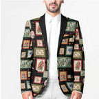 Aussie Birds Christmas La La Land Blazer Black Vintage Stamp Edition - Aussie Hoodie