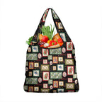 Aussie Birds Christmas La La Land Grocery Bag Black Vintage Stamp Edition - Aussie Hoodie
