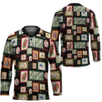 Aussie Birds Christmas La La Land Hockey Jersey Black Vintage Stamp Edition - Aussie Hoodie