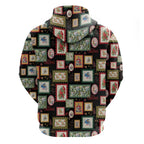 Aussie Birds Christmas La La Land Hoodie Black Vintage Stamp Edition - Aussie Hoodie