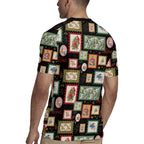 Aussie Birds Christmas La La Land Rugby Jersey Black Vintage Stamp Edition - Aussie Hoodie