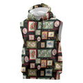 Aussie Birds Christmas La La Land Sleeveless Hoodie Black Vintage Stamp Edition - Aussie Hoodie