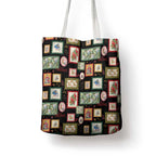 Aussie Birds Christmas La La Land Tote Bag Black Vintage Stamp Edition - Aussie Hoodie