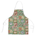 Aussie Birds Christmas La La Land Apron Green Vintage Stamp Edition - Aussie Hoodie