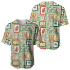 Aussie Birds Christmas La La Land Baseball Jersey Green Vintage Stamp Edition - Aussie Hoodie