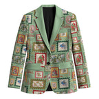 Aussie Birds Christmas La La Land Blazer Green Vintage Stamp Edition - Aussie Hoodie