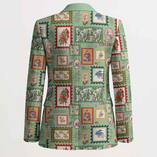 Aussie Birds Christmas La La Land Blazer Green Vintage Stamp Edition - Aussie Hoodie