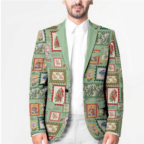 Aussie Birds Christmas La La Land Blazer Green Vintage Stamp Edition - Aussie Hoodie