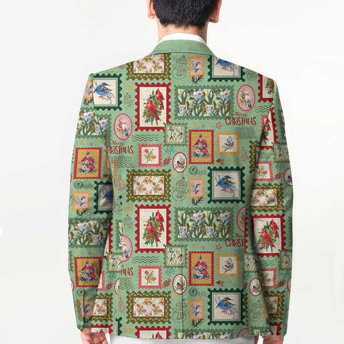 Aussie Birds Christmas La La Land Blazer Green Vintage Stamp Edition - Aussie Hoodie