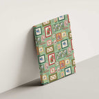 Aussie Birds Christmas La La Land Canvas Wall Art Green Vintage Stamp Edition - Aussie Hoodie