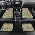 Aussie Birds Christmas La La Land Car Mats Green Vintage Stamp Edition - Aussie Hoodie