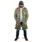 Aussie Birds Christmas La La Land Cloak Green Vintage Stamp Edition - Aussie Hoodie
