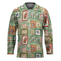 Aussie Birds Christmas La La Land Hockey Jersey Green Vintage Stamp Edition - Aussie Hoodie