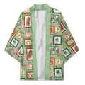 Aussie Birds Christmas La La Land Kimono Green Vintage Stamp Edition - Aussie Hoodie