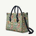 Aussie Birds Christmas La La Land Leather Bag Green Vintage Stamp Edition - Aussie Hoodie