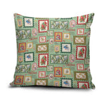 Aussie Birds Christmas La La Land Pillow Cover Green Vintage Stamp Edition - Aussie Hoodie