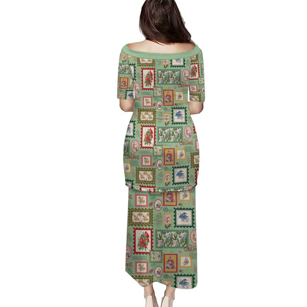 Aussie Birds Christmas La La Land Puletasi Green Vintage Stamp Edition - Aussie Hoodie
