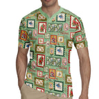 Aussie Birds Christmas La La Land Rugby Jersey Green Vintage Stamp Edition - Aussie Hoodie