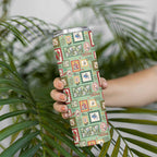 Aussie Birds Christmas La La Land Skinny Tumbler Green Vintage Stamp Edition - Aussie Hoodie