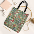 Aussie Birds Christmas La La Land Tote Bag Green Vintage Stamp Edition - Aussie Hoodie