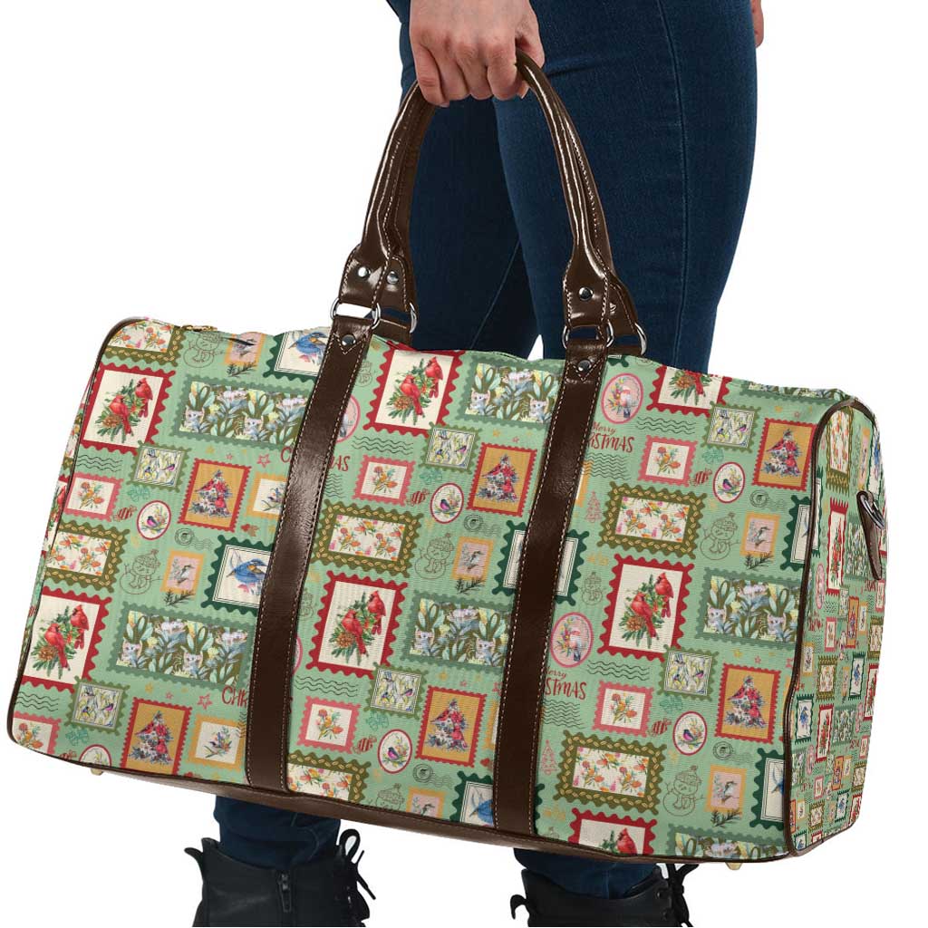 Aussie Birds Christmas La La Land Travel Bag Green Vintage Stamp Edition - Aussie Hoodie