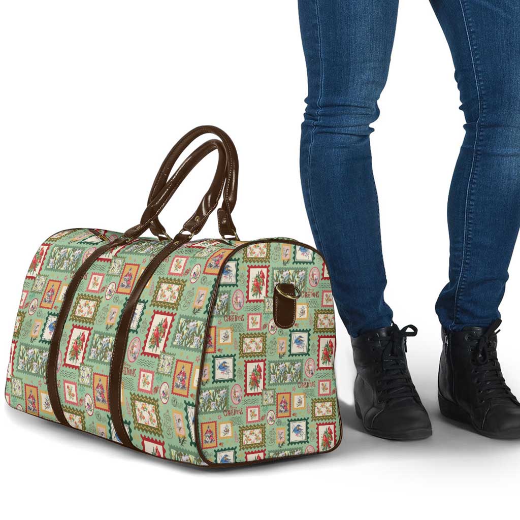 Aussie Birds Christmas La La Land Travel Bag Green Vintage Stamp Edition - Aussie Hoodie