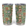 Aussie Birds Christmas La La Land Tumbler Cup Green Vintage Stamp Edition - Aussie Hoodie
