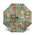 Aussie Birds Christmas La La Land Umbrella Green Vintage Stamp Edition - Aussie Hoodie