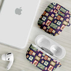Aussie Birds Christmas La La Land AirPods Case Navy Blue Vintage Stamp Edition - Aussie Hoodie