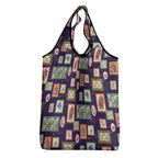 Aussie Birds Christmas La La Land Grocery Bag Navy Blue Vintage Stamp Edition - Aussie Hoodie