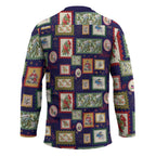 Aussie Birds Christmas La La Land Hockey Jersey Navy Blue Vintage Stamp Edition - Aussie Hoodie