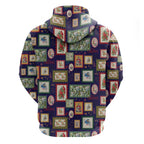 Aussie Birds Christmas La La Land Hoodie Navy Blue Vintage Stamp Edition - Aussie Hoodie