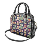 Aussie Birds Christmas La La Land Shoulder Handbag Navy Blue Vintage Stamp Edition - Aussie Hoodie
