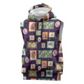 Aussie Birds Christmas La La Land Sleeveless Hoodie Navy Blue Vintage Stamp Edition - Aussie Hoodie
