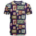 Aussie Birds Christmas La La Land T Shirt Navy Blue Vintage Stamp Edition - Aussie Hoodie