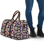 Aussie Birds Christmas La La Land Travel Bag Navy Blue Vintage Stamp Edition - Aussie Hoodie
