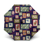 Aussie Birds Christmas La La Land Umbrella Navy Blue Vintage Stamp Edition - Aussie Hoodie