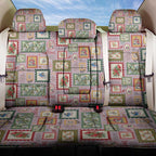 Aussie Birds Christmas La La Land Back Car Seat Cover Pink Vintage Stamp Edition - Aussie Hoodie