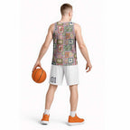 Aussie Birds Christmas La La Land Basketball Jersey Pink Vintage Stamp Edition - Aussie Hoodie