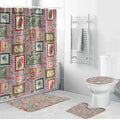 Aussie Birds Christmas La La Land Bathroom Set Pink Vintage Stamp Edition - Aussie Hoodie