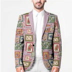 Aussie Birds Christmas La La Land Blazer Pink Vintage Stamp Edition - Aussie Hoodie