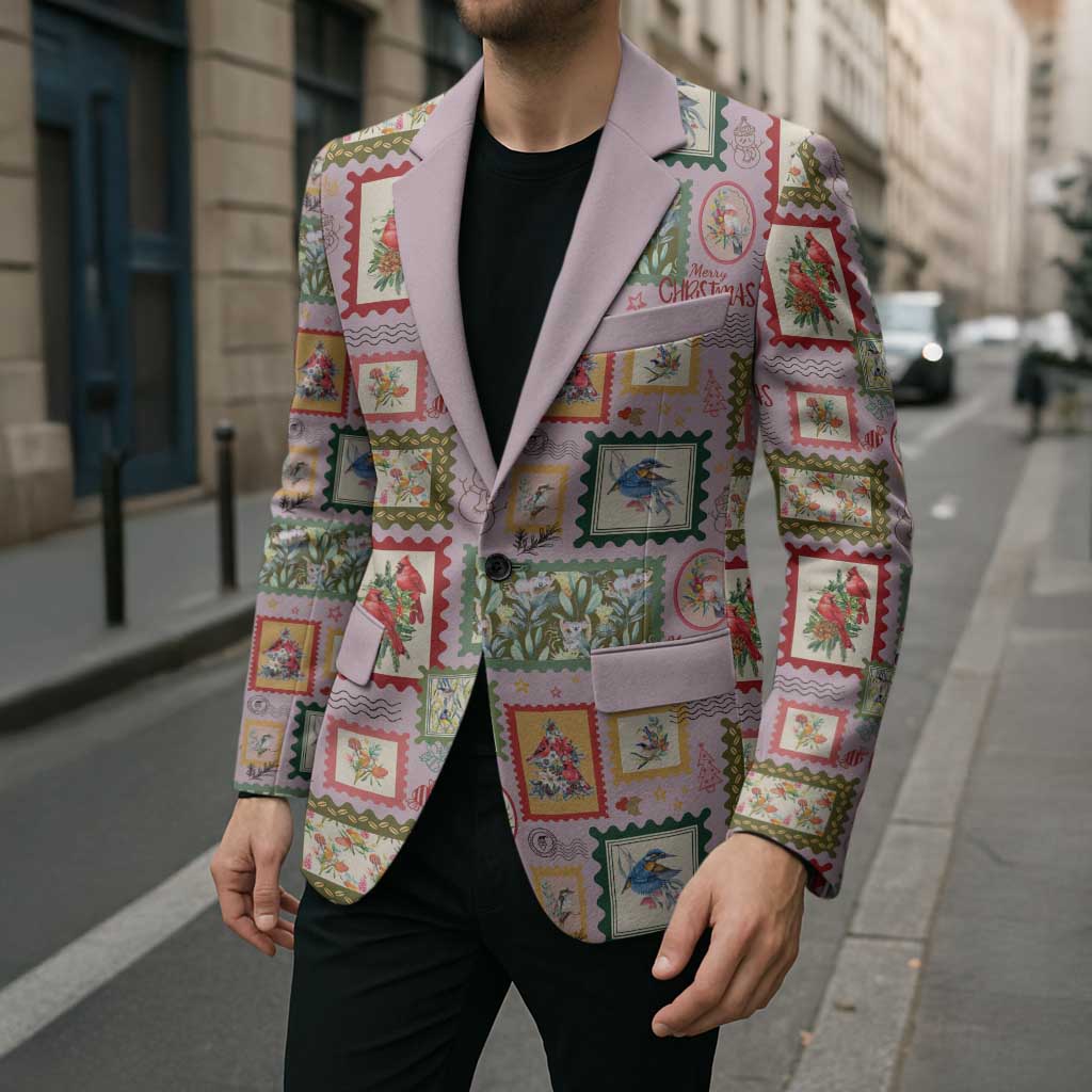Aussie Birds Christmas La La Land Blazer Pink Vintage Stamp Edition - Aussie Hoodie