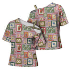 Aussie Birds Christmas La La Land Cross Shoulder Shirt Pink Vintage Stamp Edition - Aussie Hoodie