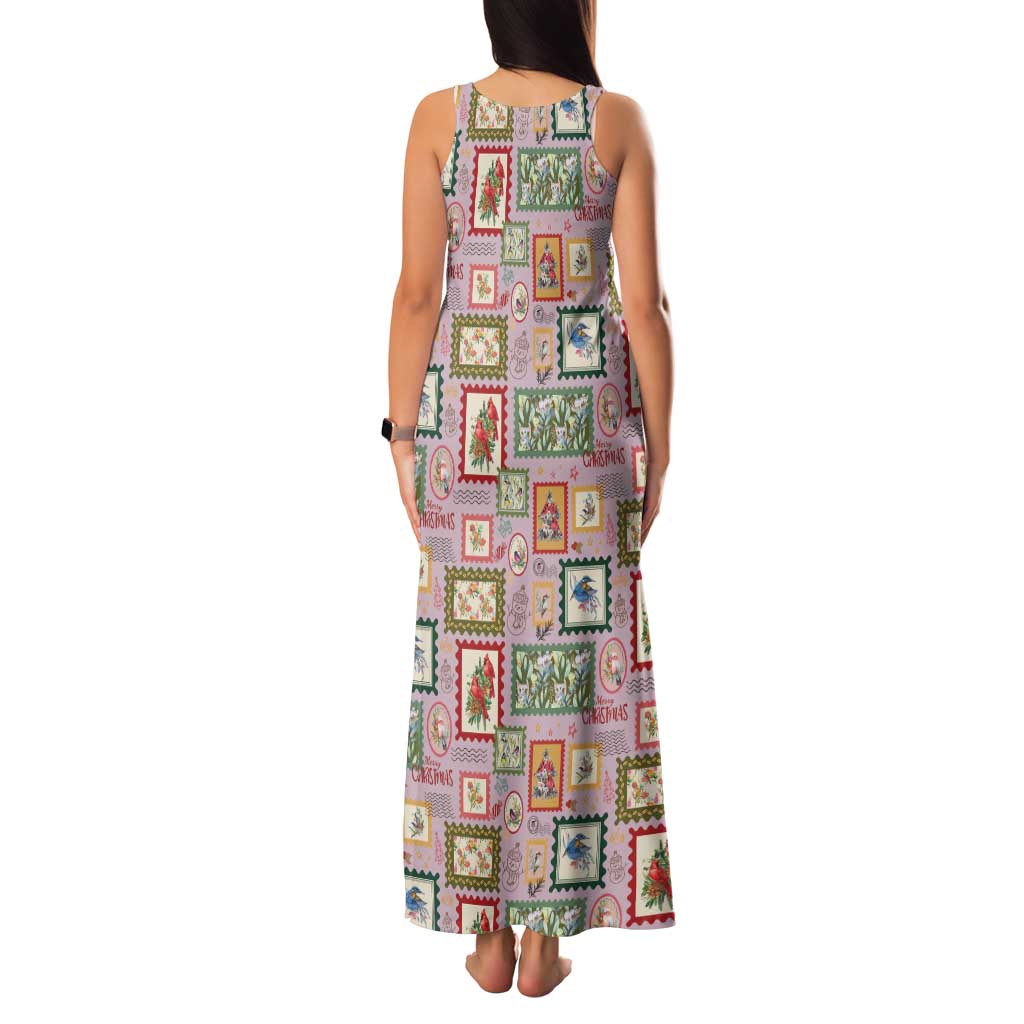 Aussie Birds Christmas La La Land Family Matching Tank Maxi Dress and Hawaiian Shirt Pink Vintage Stamp Edition - Aussie Hoodie